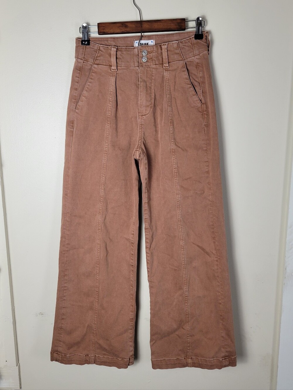 Paige Brooklyn Crop Wide Leg High Waisted Pants - Picture 3 of 7